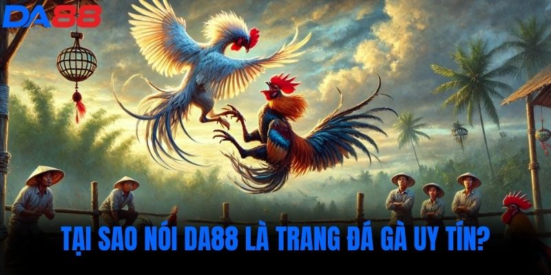 Tại sao nói DA88 là Trang đá gà uy tín?